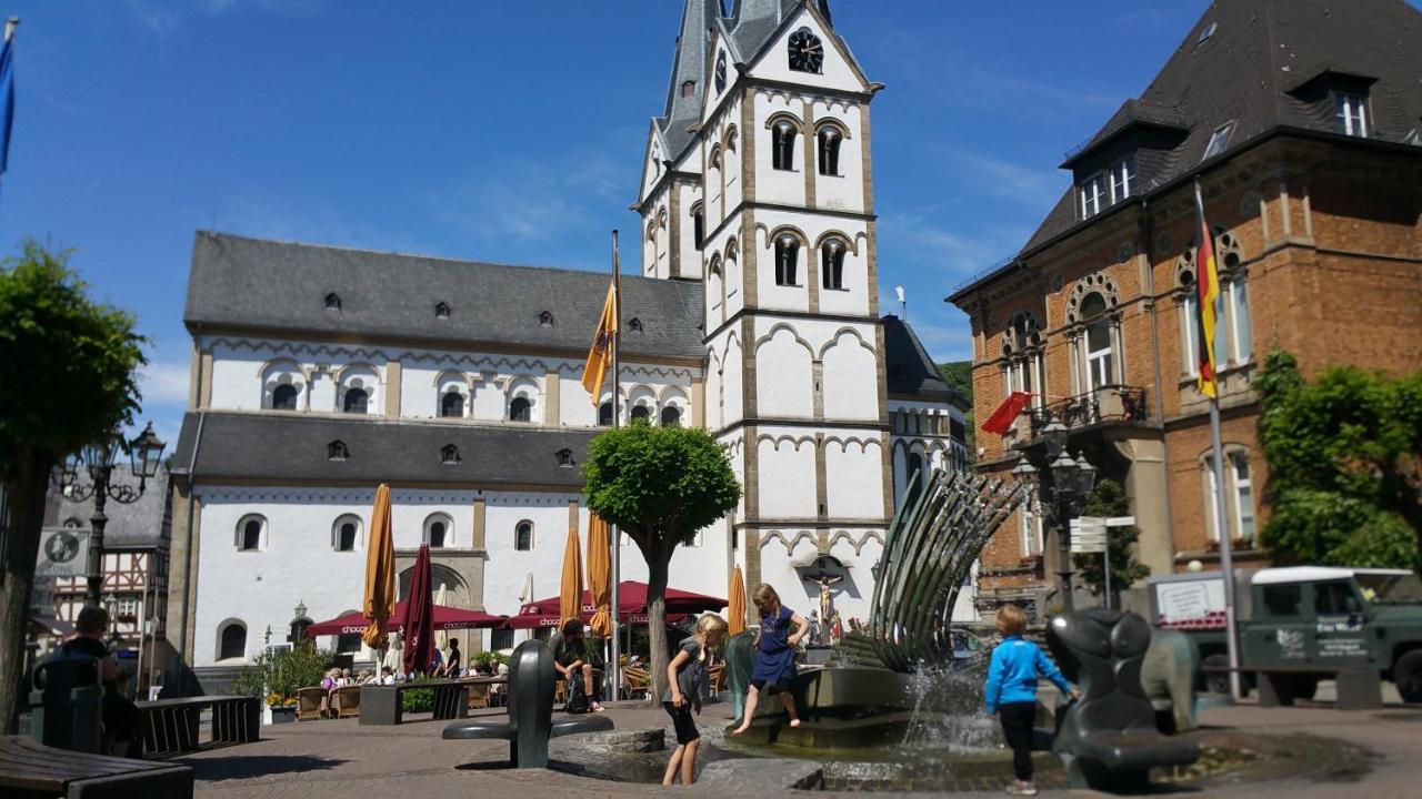 Penthouse Im Historischen Fachwerkhaus Mit Grosser Dachterrasse An Zentralster Lage Boppard Zewnętrze zdjęcie