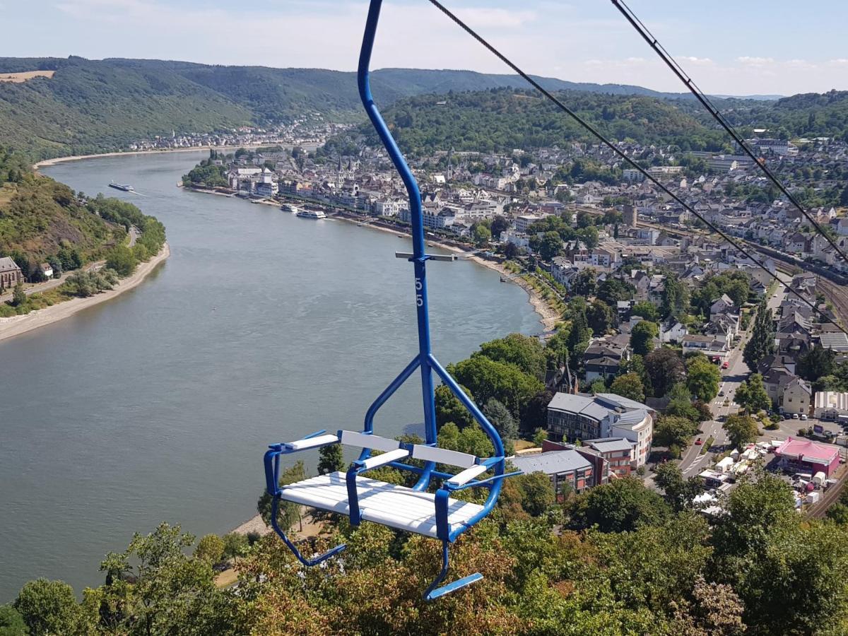 Penthouse Im Historischen Fachwerkhaus Mit Grosser Dachterrasse An Zentralster Lage Boppard Zewnętrze zdjęcie