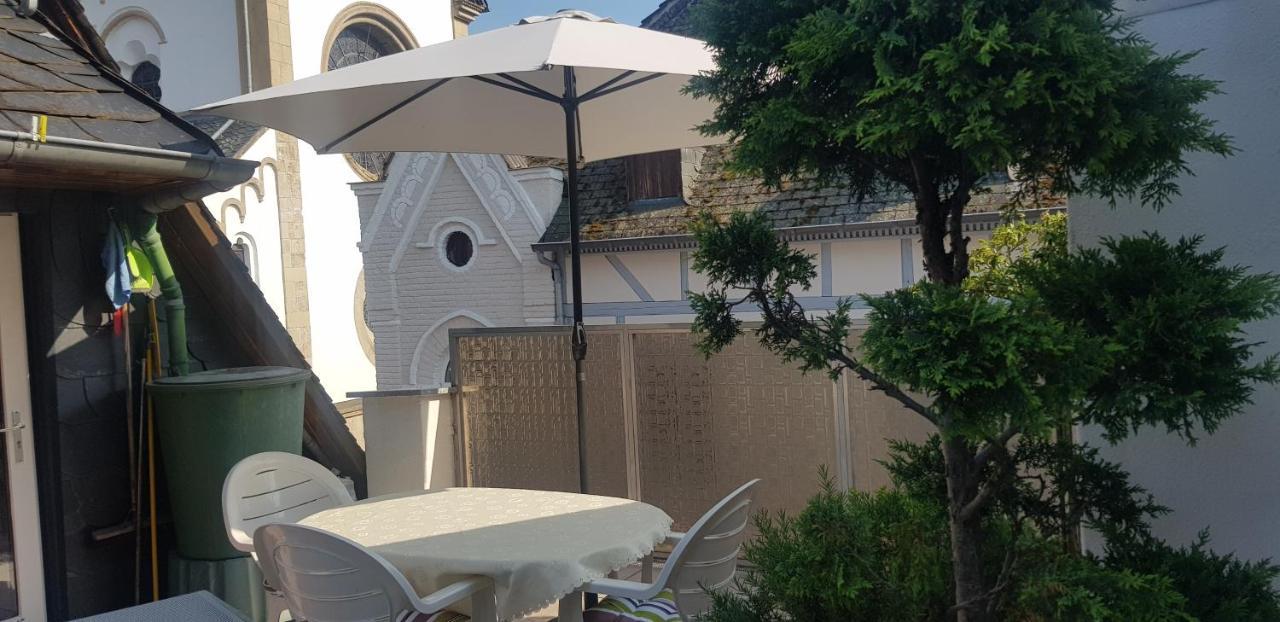 Penthouse Im Historischen Fachwerkhaus Mit Grosser Dachterrasse An Zentralster Lage Boppard Zewnętrze zdjęcie